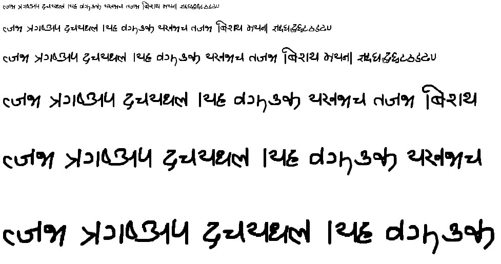Ananda Mirmirey Hindi Font