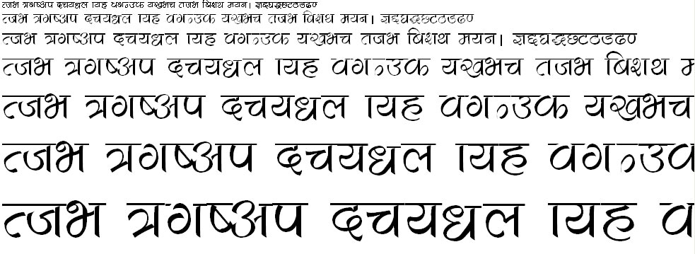 Apex Hindi Font