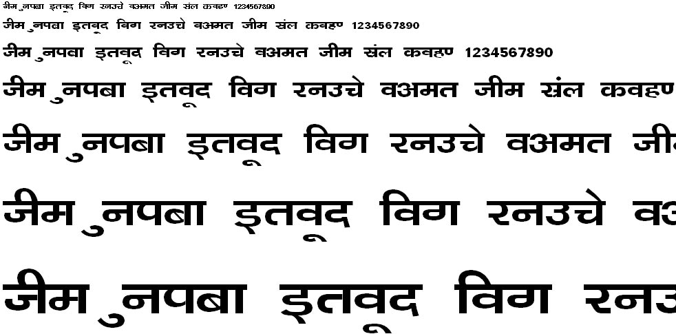 Kanika Hindi Font