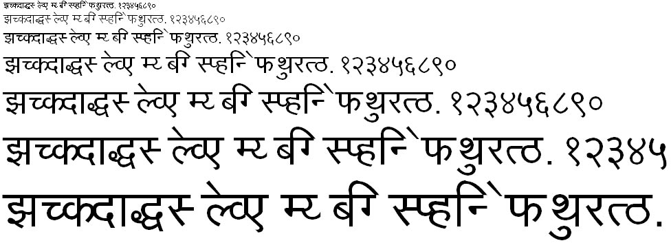Kiran Hindi Font