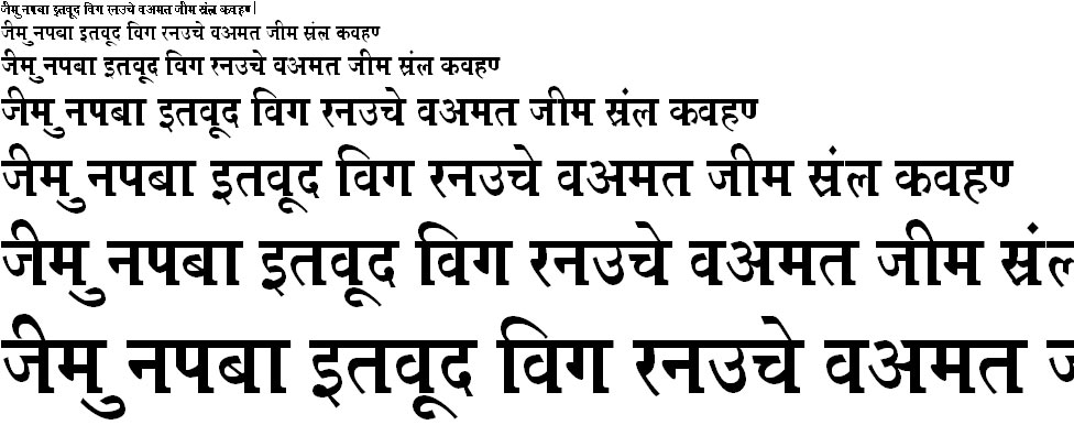 Kruti Dev 670 Hindi Font