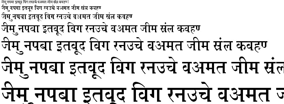 Kruti Dev 676 Hindi Font