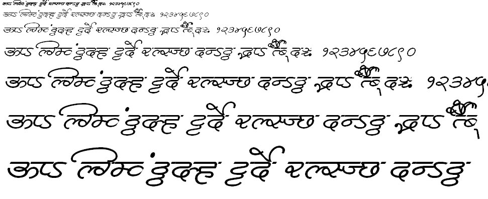 MillenniumDeepak Normal Hindi Font