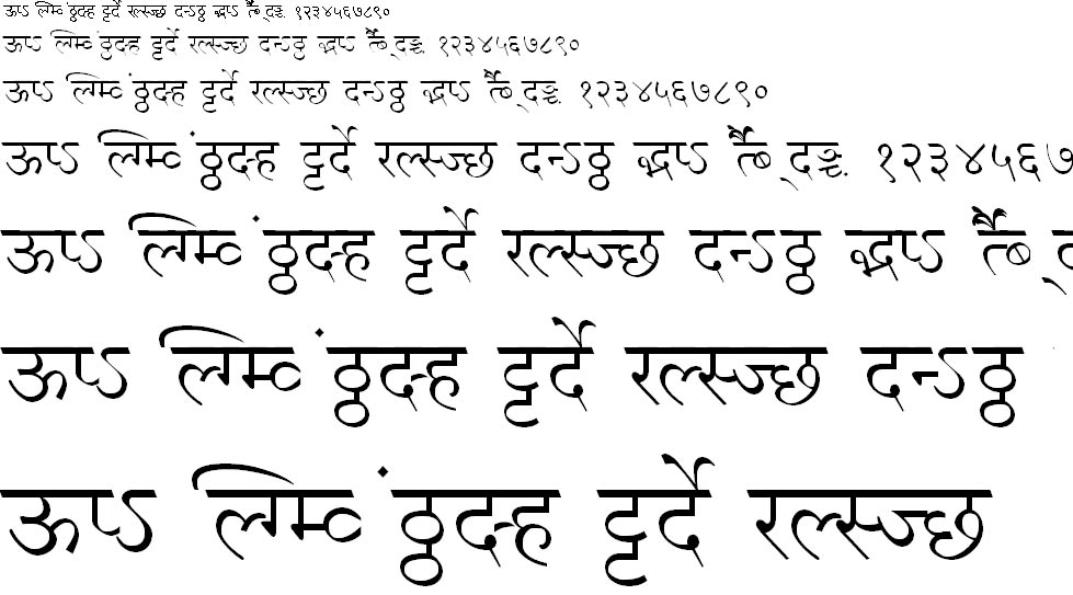 MillenniumPriya Hindi Font