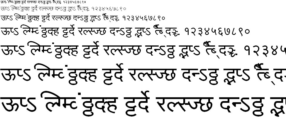 MillenniumVarun Normal Hindi Font