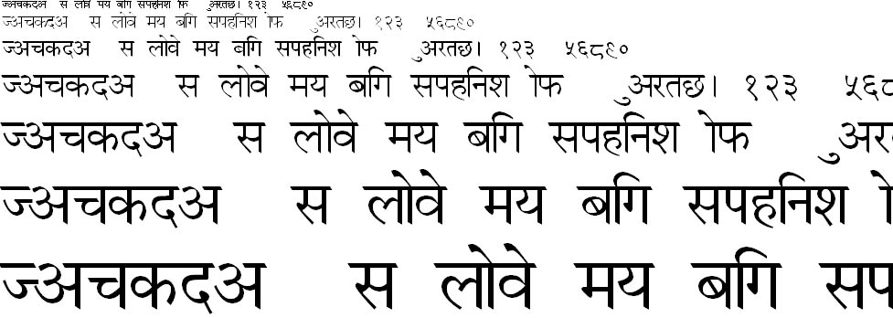 Nepali Vijay Hindi Font