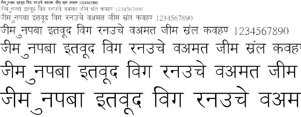 NewDelhi Normal Hindi Font