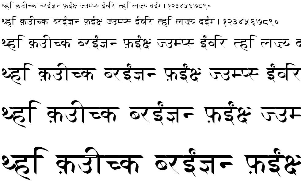 Xdvng Hindi Font