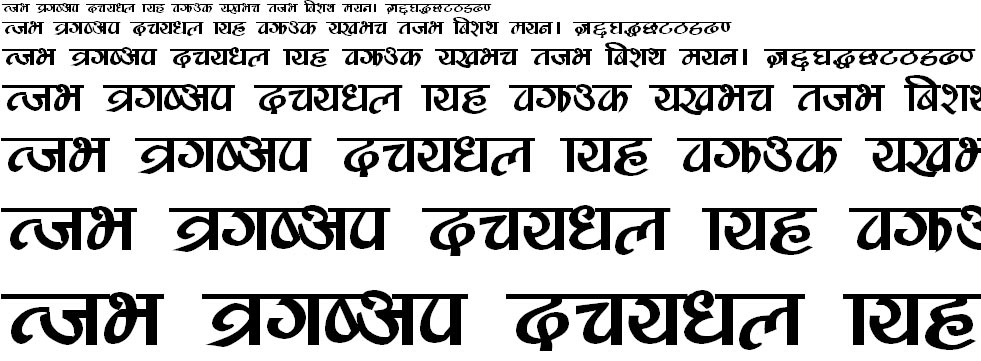Safaltaa Bold Hindi Font