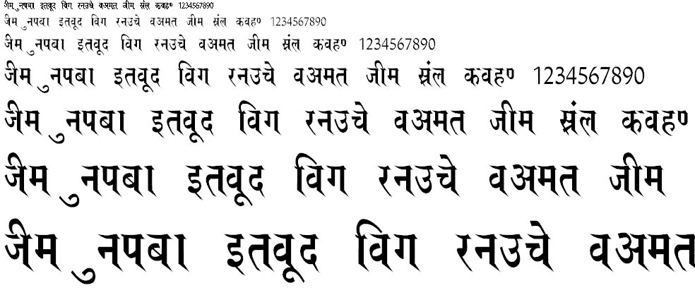 Saroj Thin Hindi Font