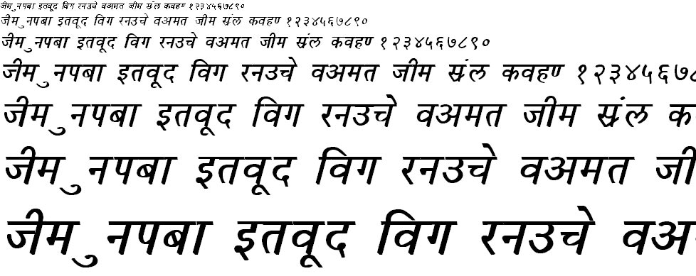 DevLys 050 Bold Italic Hindi Font