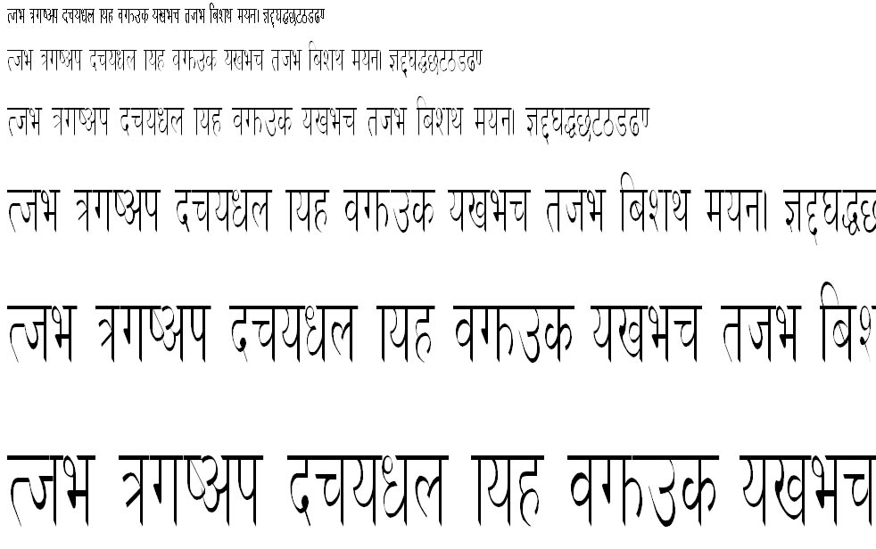 Dina10 Hindi Font