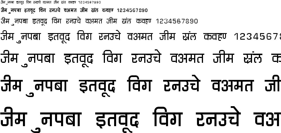 DevLys 060 Hindi Font