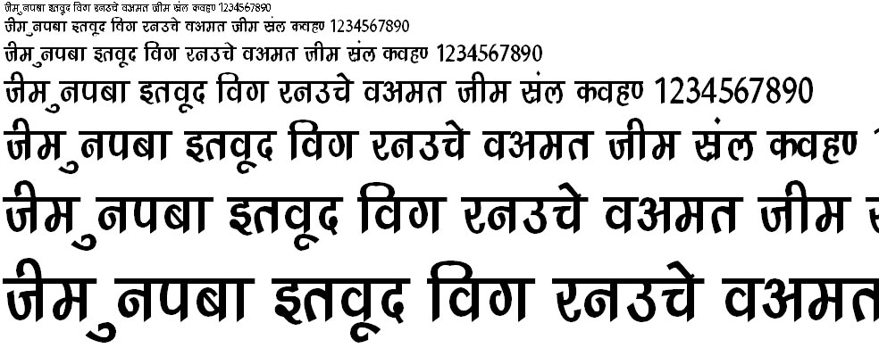 DevLys 240 Thin Hindi Font