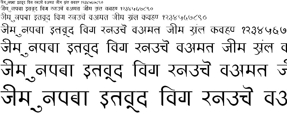 DevLys 320 Hindi Font