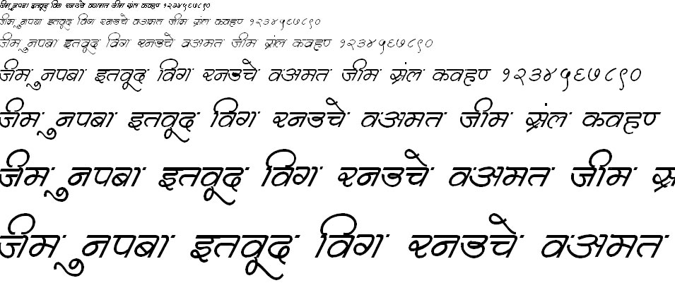 DevLys 360 Thin Hindi Font